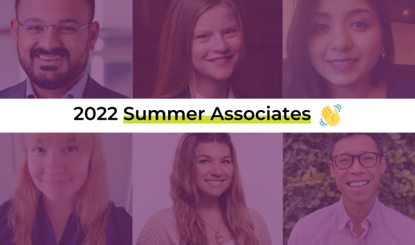 Meet the 2022 Summer Associates