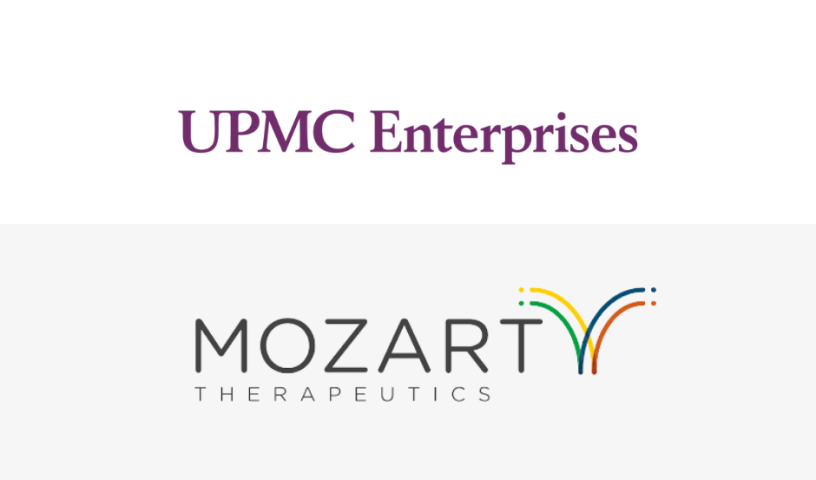 UPMC Enterprises and Mozart Therapeutics Logo