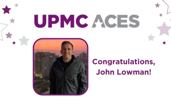 Congratulations ACES 2024 Winner, John Lowman!